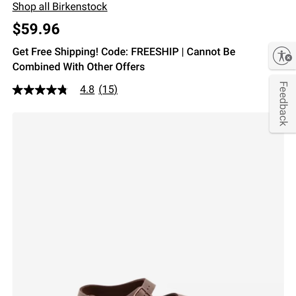 Birkenstock Kid Brown Sandals